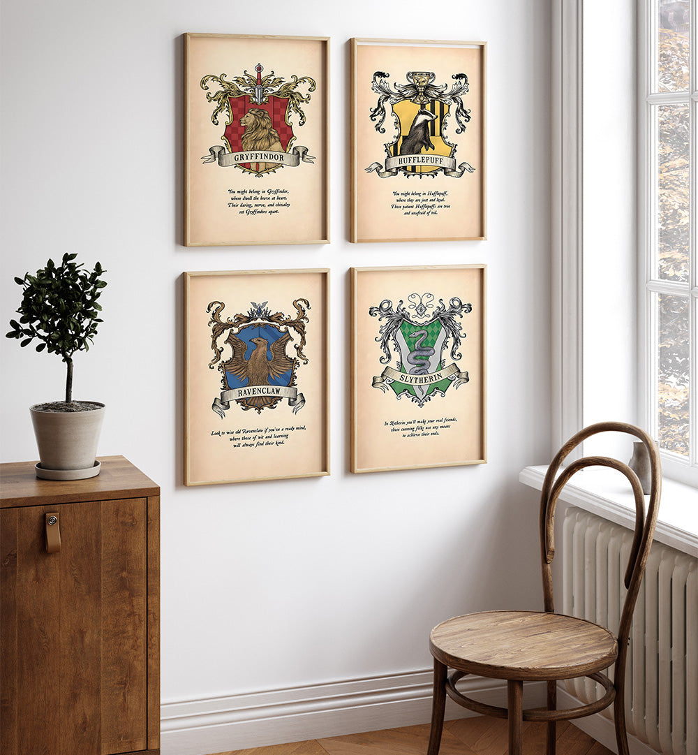 WIZARDING HERITAGE GALLERY WALL , GALLERY WALLS & SETS