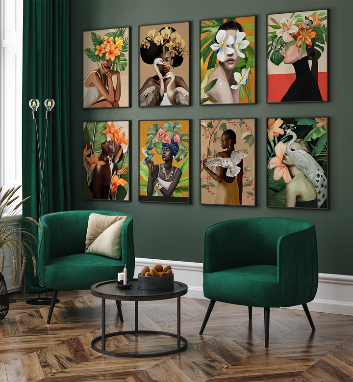 BLOOM THEORY GALLERY WALL , GALLERY WALLS & SETS