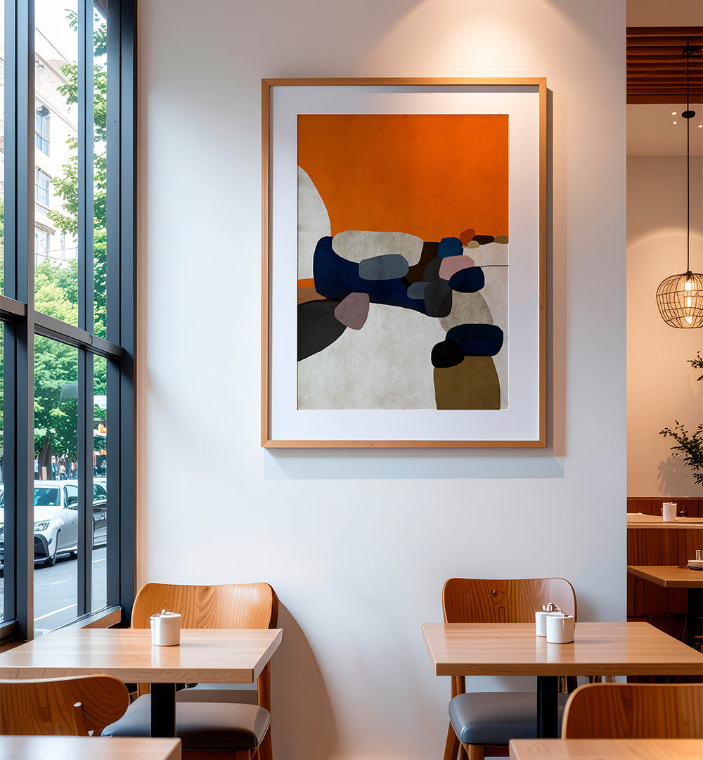 PEBBLES V , ABSTRACT PAINTINGS