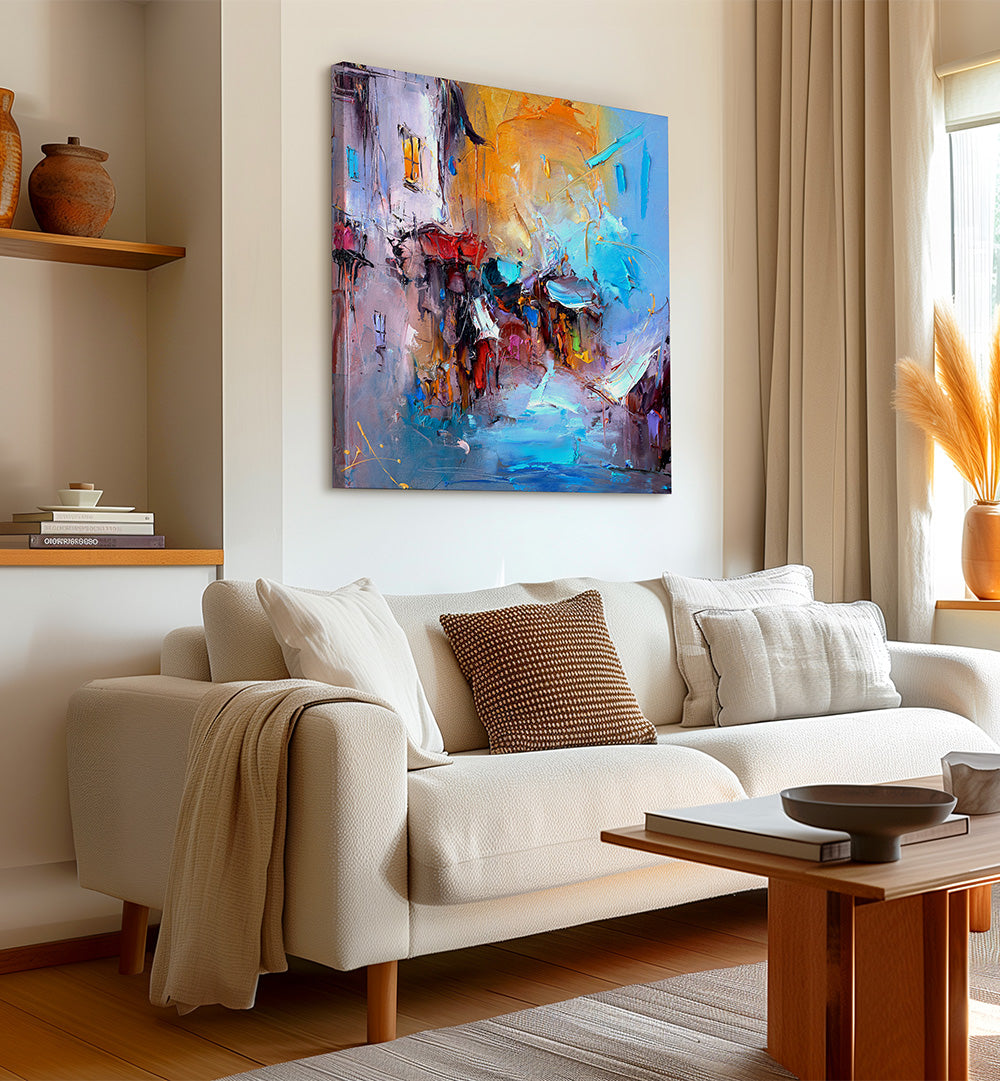 COUNTRY ROMANCE ,ABSTRACT PAINTINGS