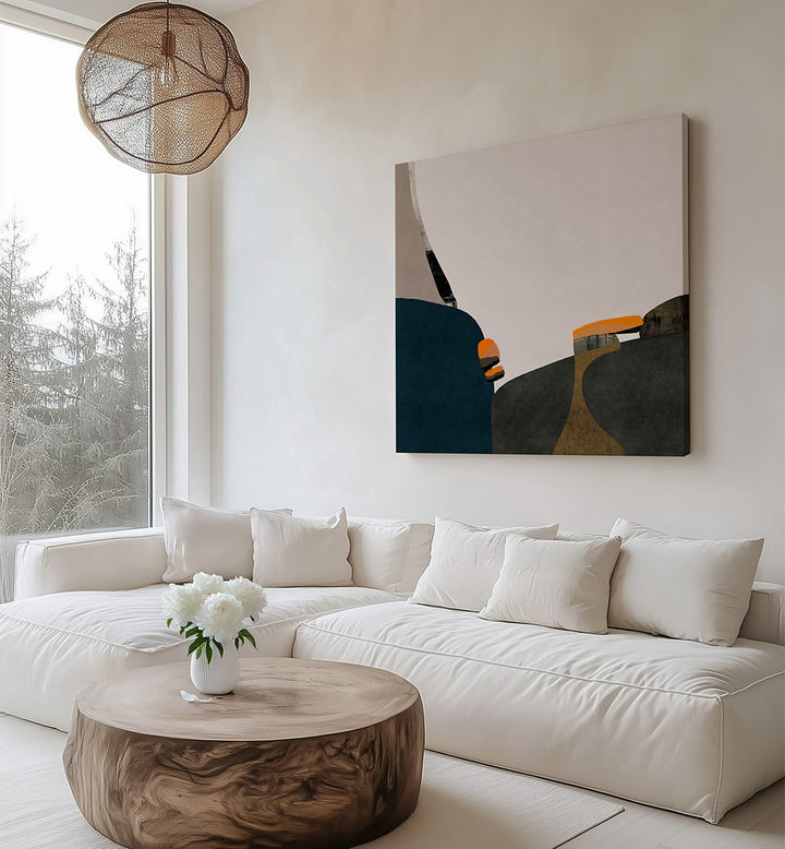 BOLD AND SERENE , ABSTRACT PAINTINGS