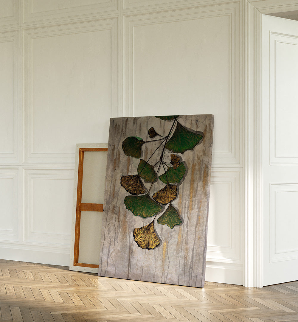 GILDED GINKO , HANDMADE ARTWORKS