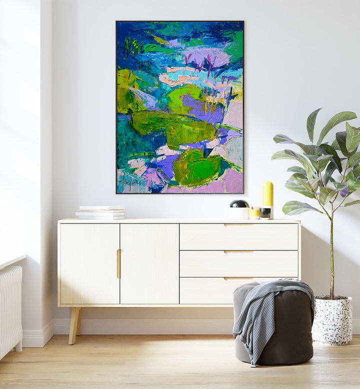 VIBRANT TRANQUILITY , ABSTRACT PAINTINGS