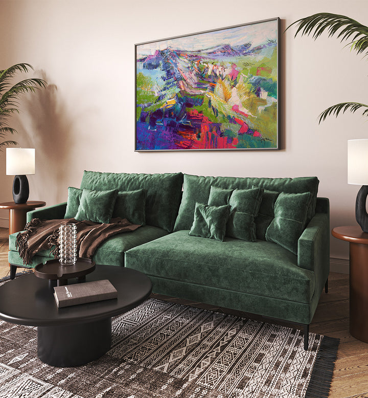 COLORFUL HORIZON , LANDSCAPE PAINTINGS