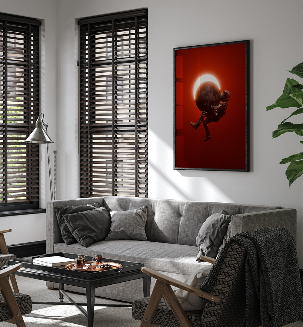 ECLIPSE , SURREAL ART PRINTS