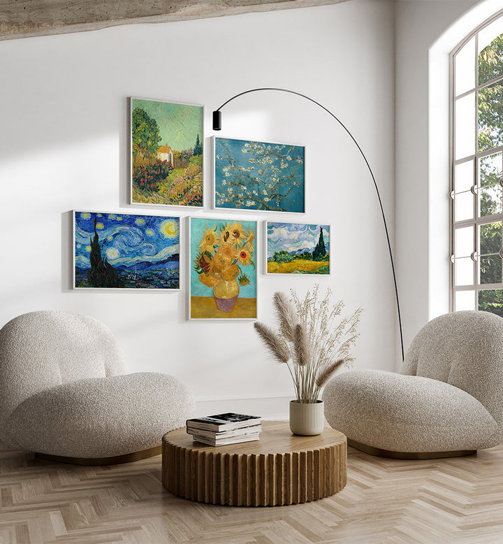 VAN GOGH REVERIE GALLERY WALL , GALLERY WALLS & SETS