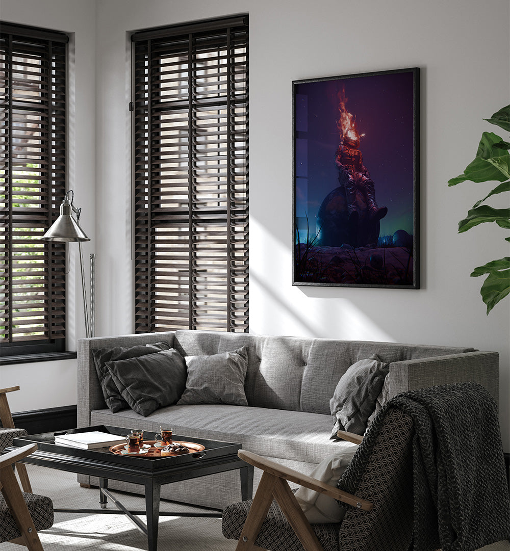 THE OVERTHINKER , SURREAL ART PRINTS