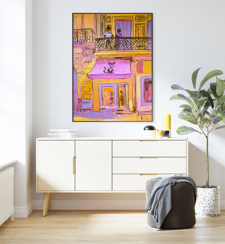 BALCONY STROLL , ABSTRACT PAINTINGS
