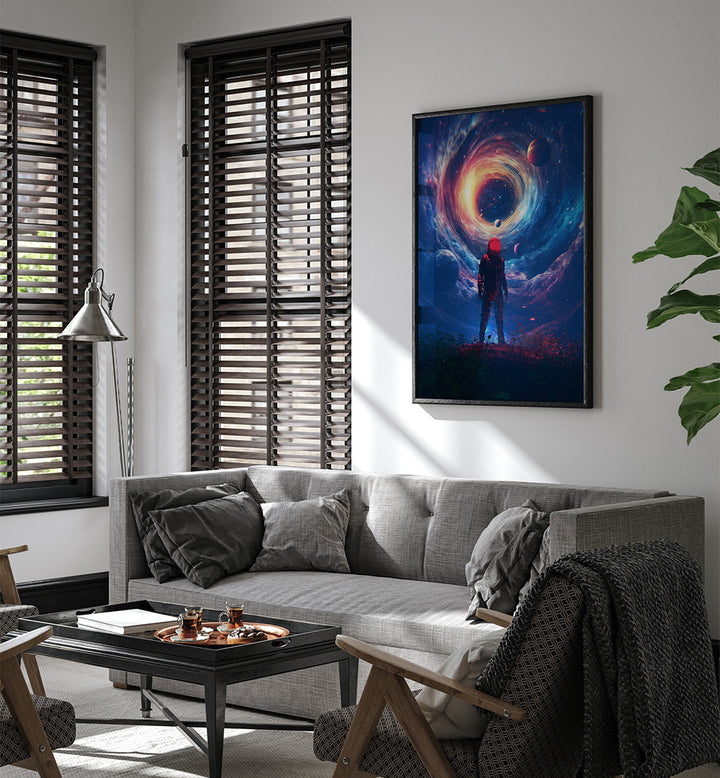 ARRIVAL V, SURREAL ART PRINTS