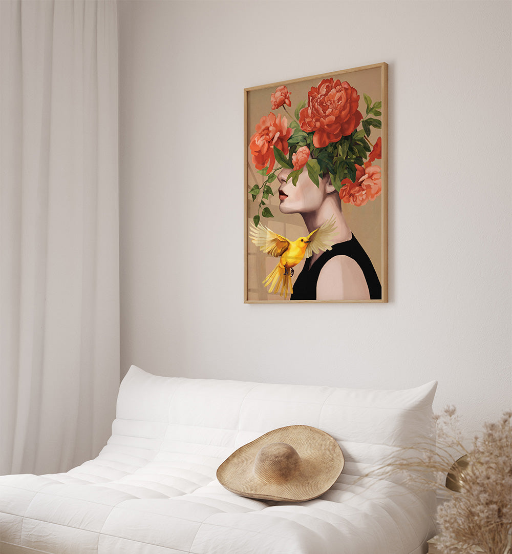 BLOOMING ESSENCE , SURREAL ART PRINTS