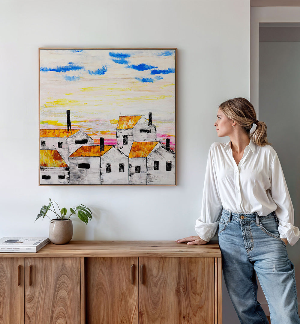 ARCHITECTURE II , LANDSCAPE PAINTINGS