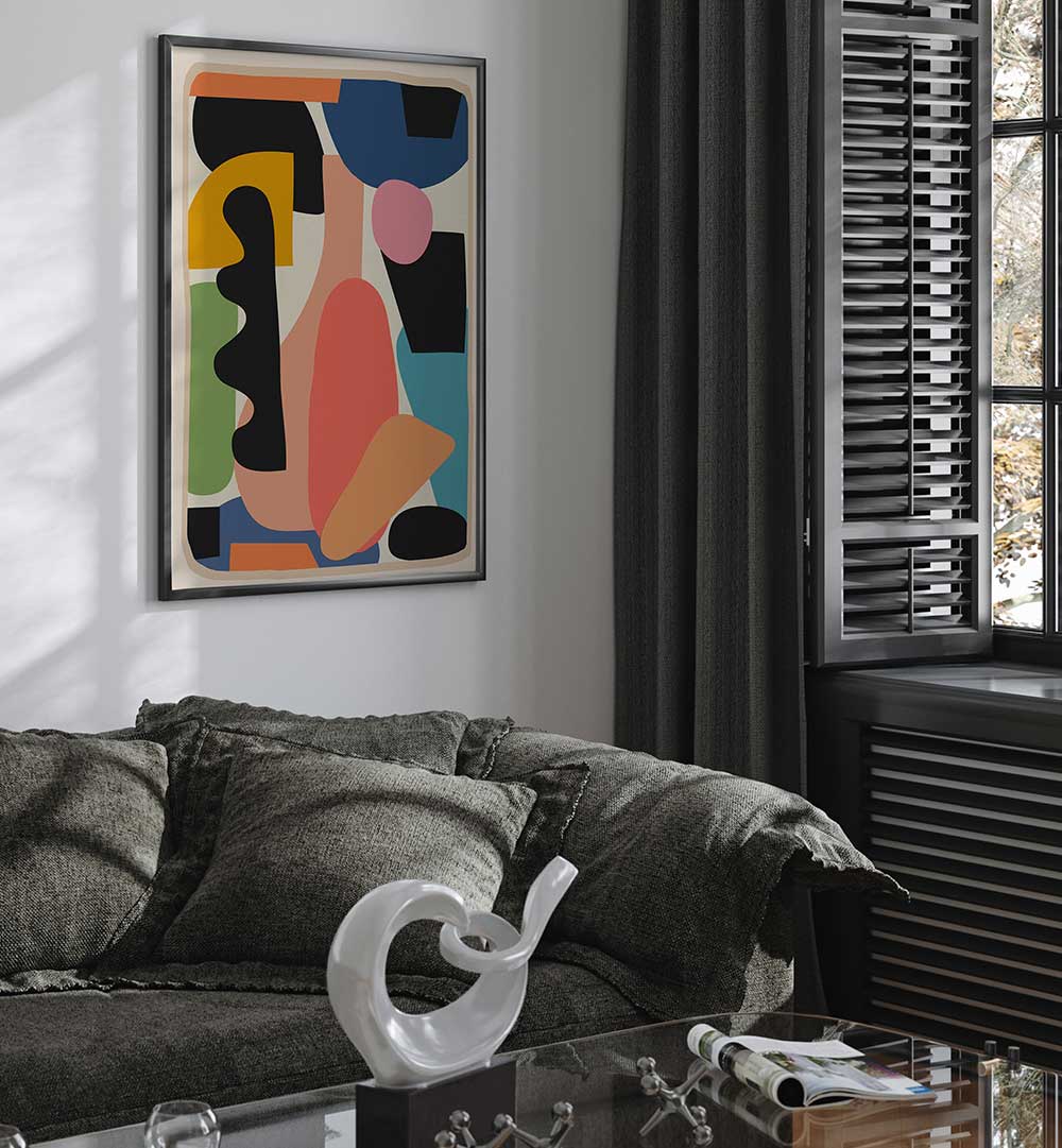 ABSTRACT HARMONY V , ABSTRACT PAINTINGS