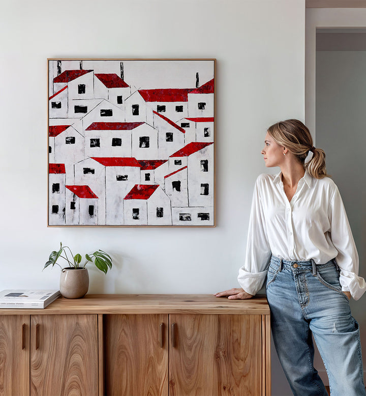 ARCHITECTURE , LANDSCAPE PAINTINGS