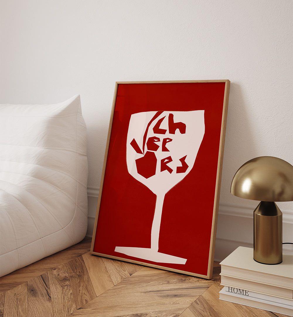 CHEERS RED , BAR & CAFE ART