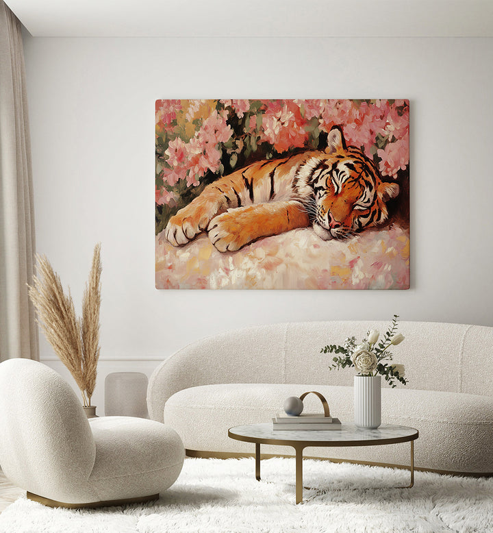 TIGER CUP, ANIMAL PAINTINGS