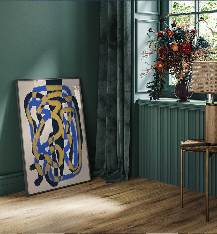 ABSTRACT LINE DECO , ABSTRACT PAINTINGS