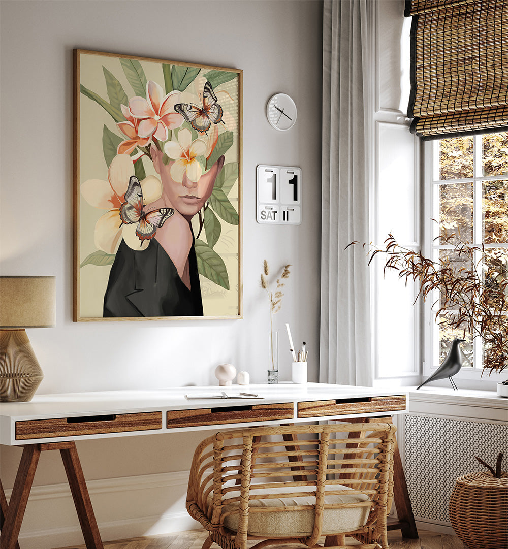 PINK BLOOM, SURREAL ART PRINTS