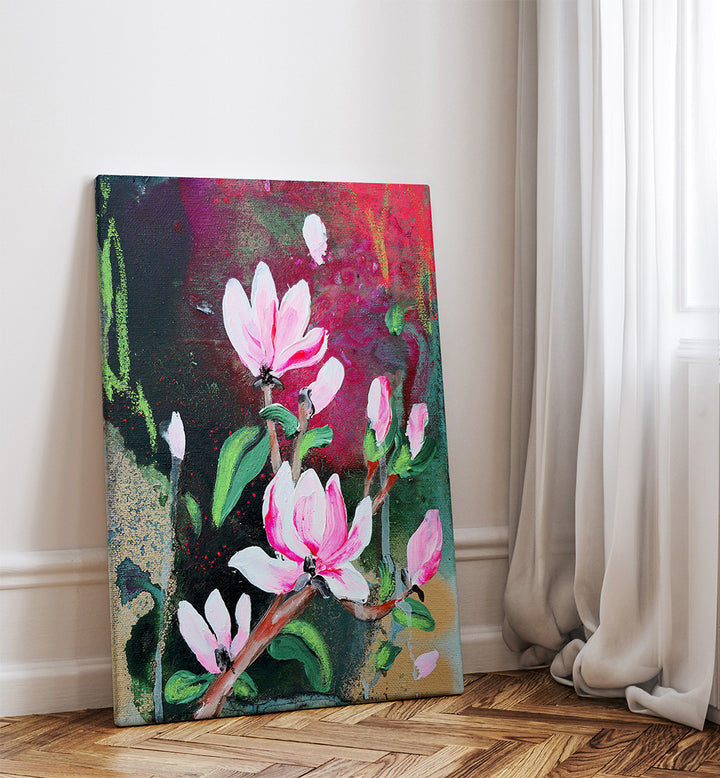 BLOOMING ELEGANCE , FLORAL FLOWER PAINTINGS
