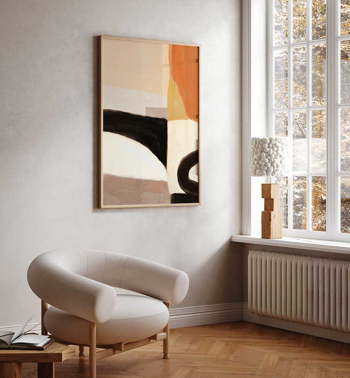 BOLD COLORS SHAPES V , ABSTRACT PAINTINGS