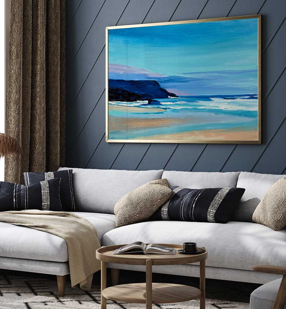 MORNING VIEW , BEACH PAINTINGS