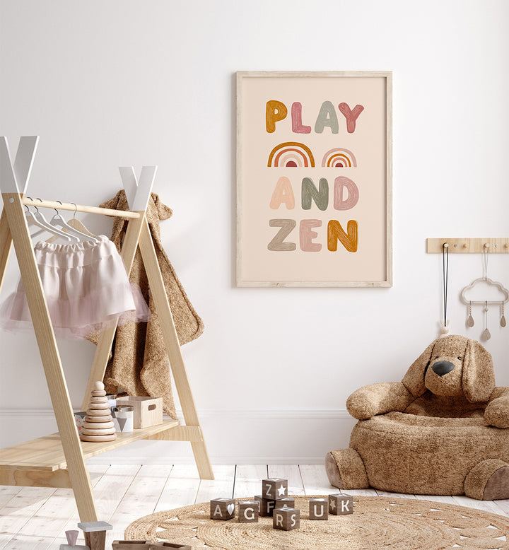 PLAY AND ZEN , QUOTES & TYPOGRAPHY POSTERS