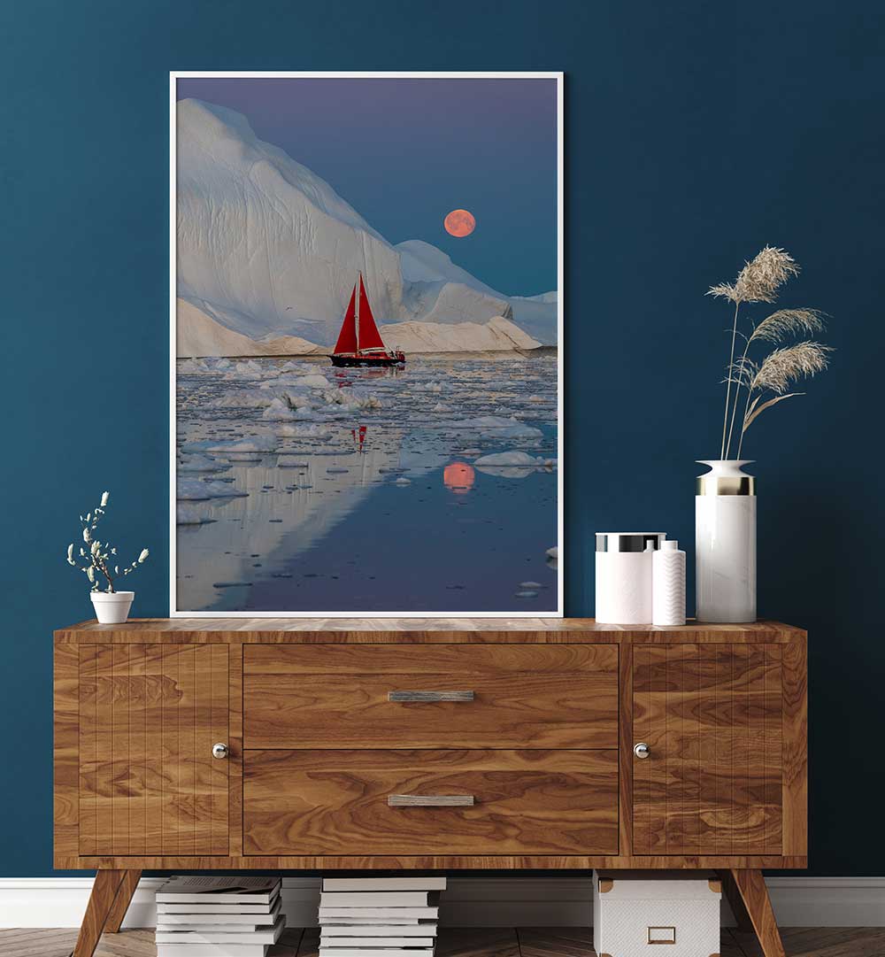 GREENLAND NIGHT , PHOTOGRAPHY PRINTS