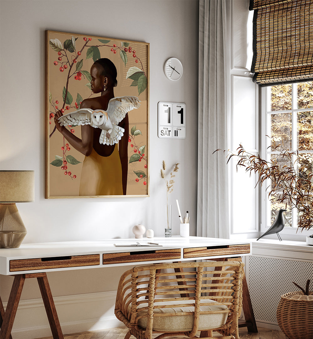 STILLNESS AND FLIGHT , SURREAL ART PRINTS