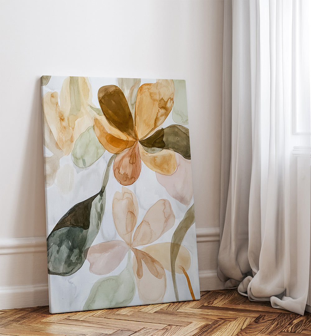 WHIMSICAL BLOOMS , FLORAL FLOWER PAINTINGS