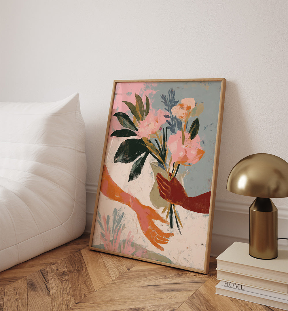 FLOWERS FOR YOU , FLORAL FLOWER PAINTINGS