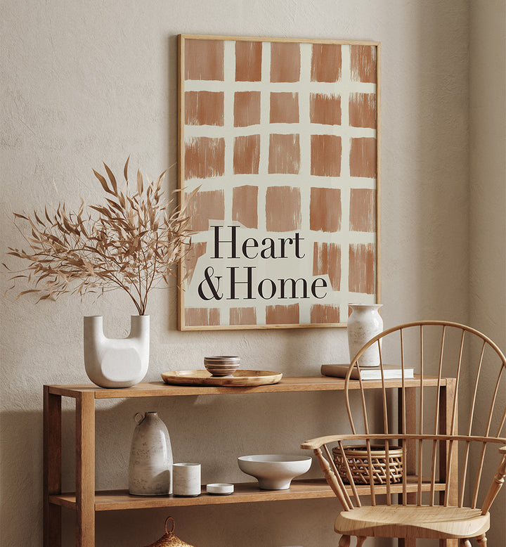 HEART AND HOME  , QUOTES & TYPOGRAPHY POSTERS