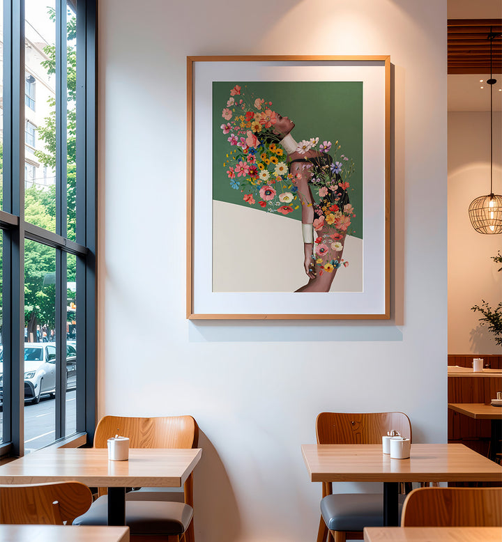 A SOUL IN BLOOM , SURREAL ART PRINTS