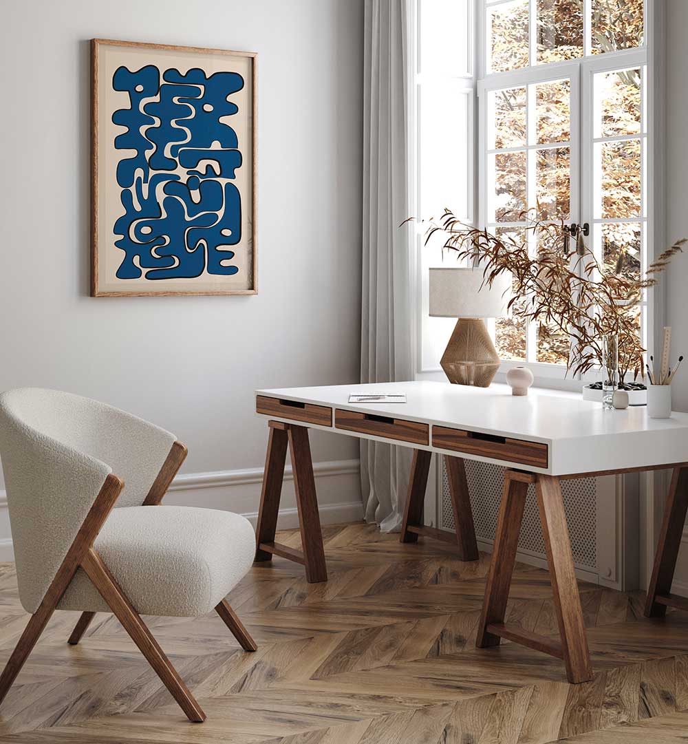 ABSTRACT MINIMAL SHAPES , ABSTRACT PAINTINGS