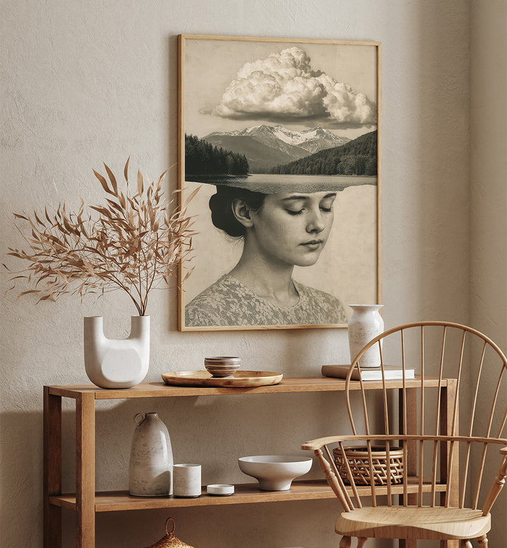 HEAD SPACE , SURREAL ART PRINTS