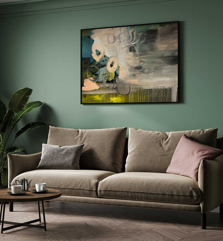 MISTBORNE REFLECTIONS , ABSTRACT PAINTINGS