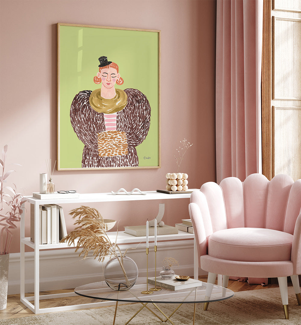 LADY CHIC , PORTRAITS & FIGURATIVE ILLUSTRATIONS