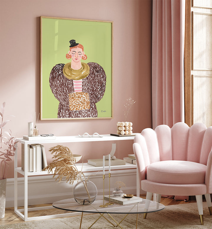 LADY CHIC , PORTRAITS & FIGURATIVE ILLUSTRATIONS
