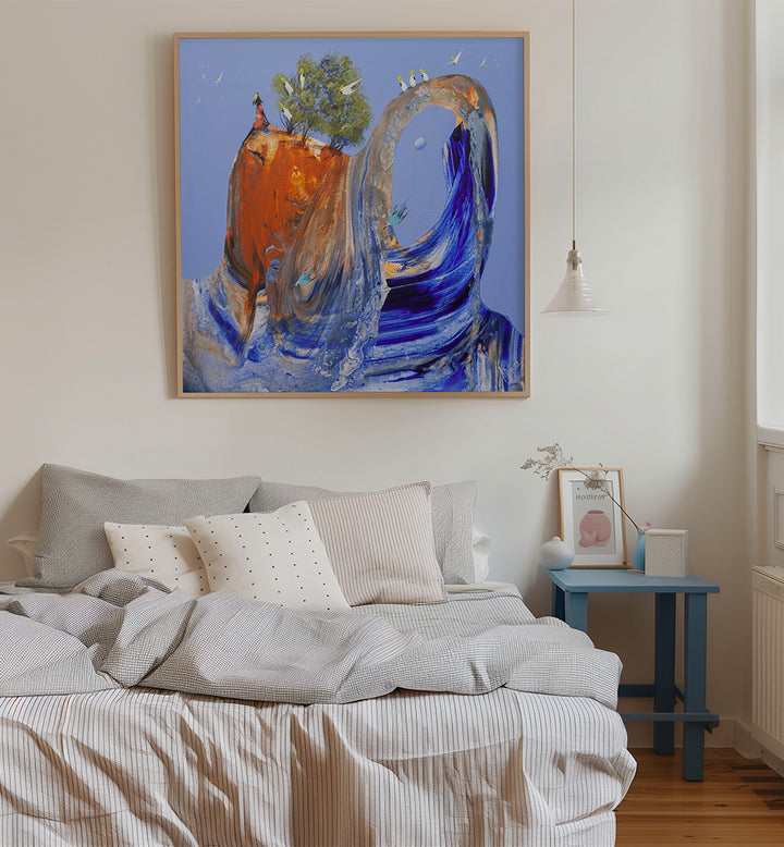LISTEN TO NATURE , ABSTRACT PAINTINGS