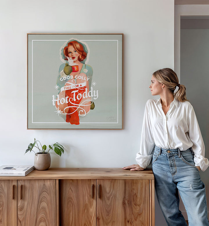 HOT TODDY REDHEAD VINTAGE , BAR & CAFE ART