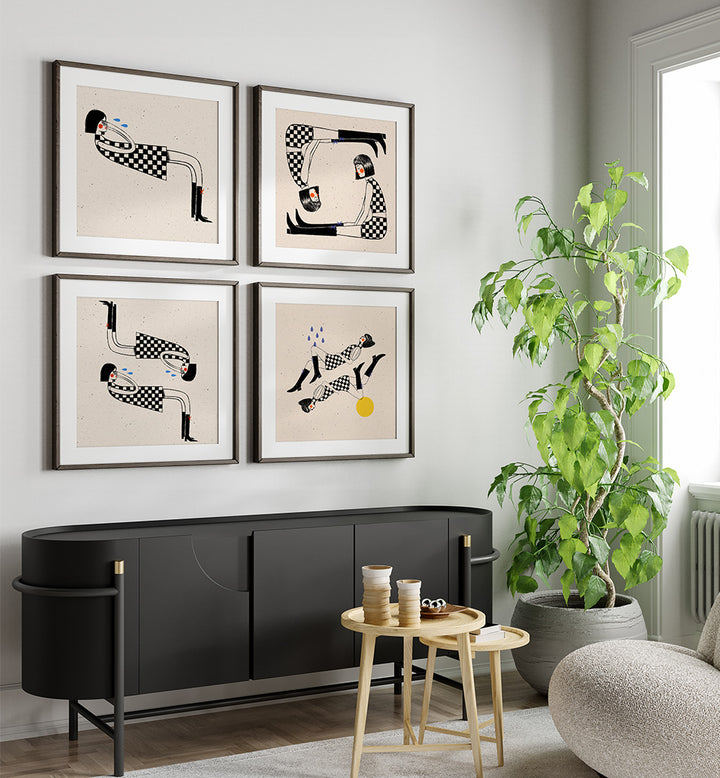 CHECKMATE EMOTIONS GALLERY WALL , GALLERY WALLS & SETS