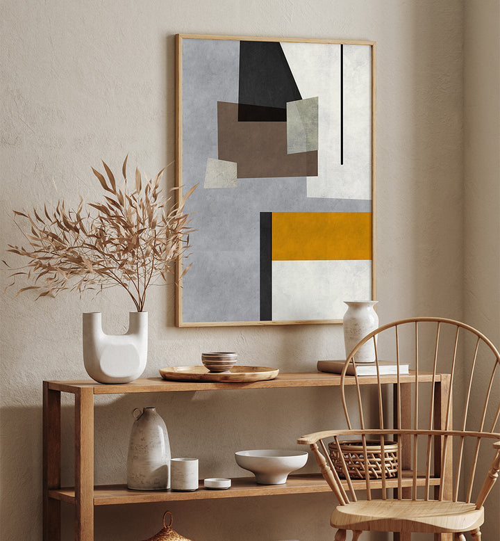 DESIGN I , ABSTRACT PAINTINGS