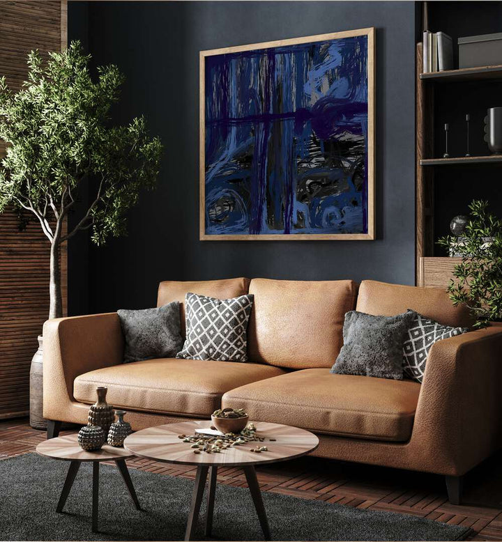 Transform your space with BLUE OCEANIC, ABSTRACT PAINTINGS, capturing the serenity of coastal beauty perfectly.