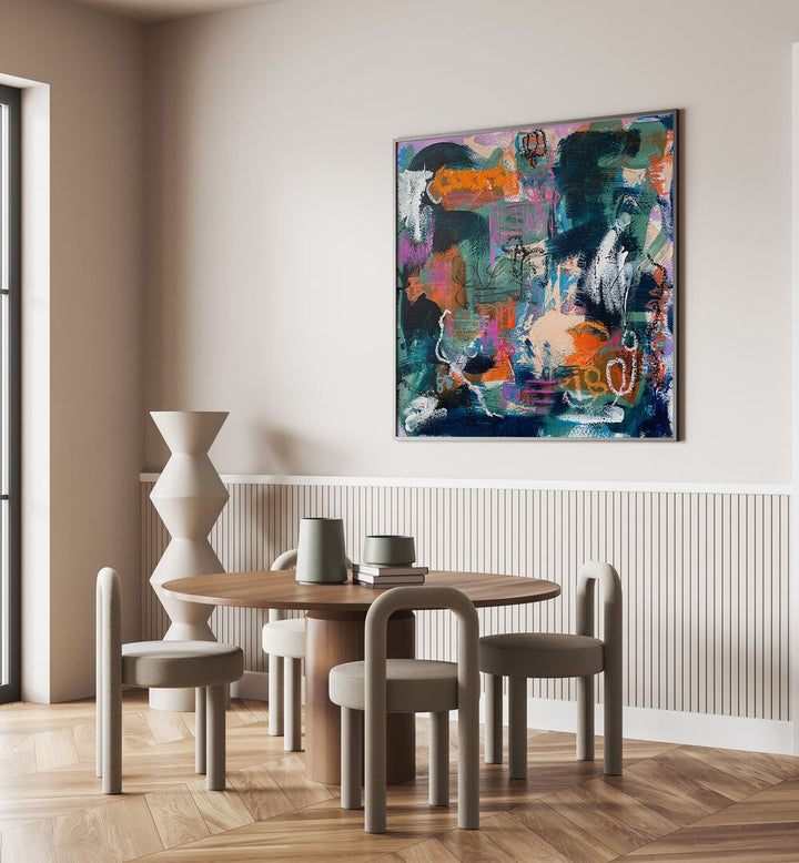 Transform your space with CLXXX, ABSTRACT PAINTINGS, showcasing vibrant colors and modern elegance.