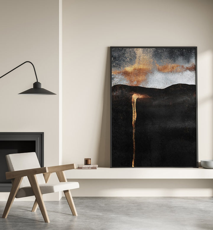 Stunning EMBER, ABSTRACT PAINTINGS enhance modern decor with vibrant colors and unique artistry for your living space.