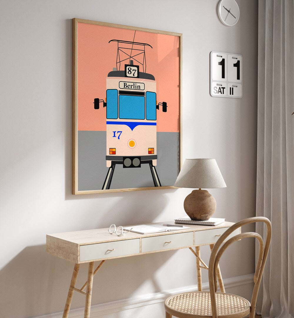 Stylish BERLIN TRAM, CAR POSTERS add urban charm to your space, perfect for collectors and enthusiasts alike.