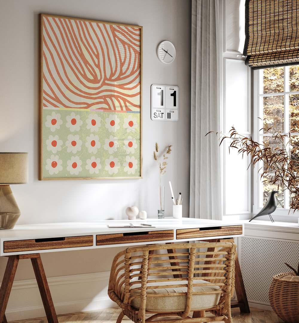 Vibrant decor featuring FLOWERS VOL III, FLORAL FLOWER PAINTINGS, enhancing any space with floral artistry.