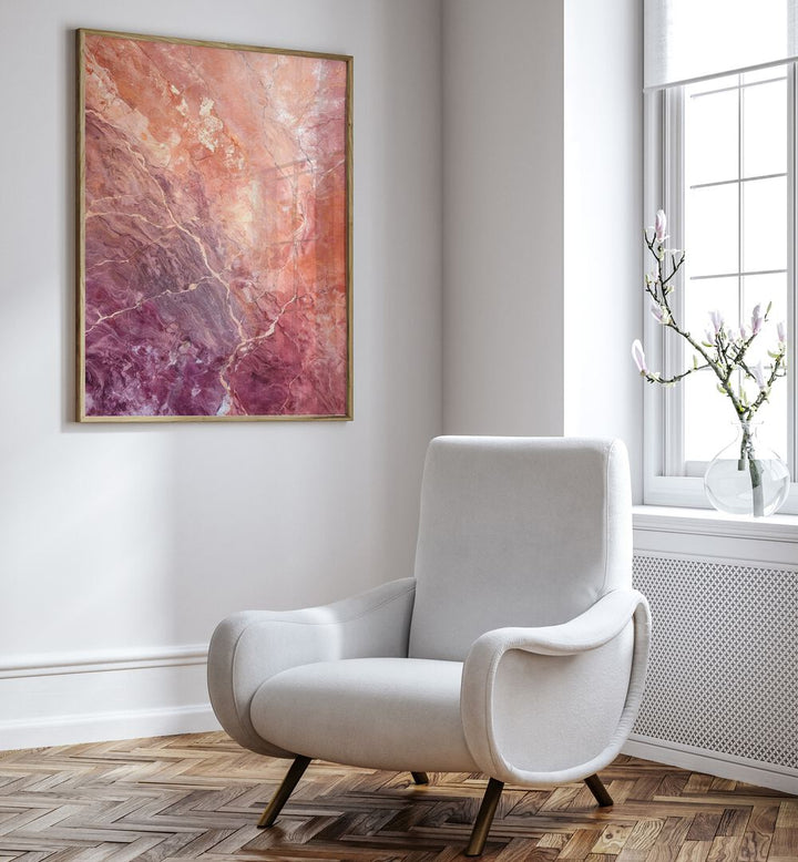 Enhance your decor with CRIMSON EARTH VEINS, ABSTRACT PAINTINGS featuring rich crimson tones and earthy textures.
