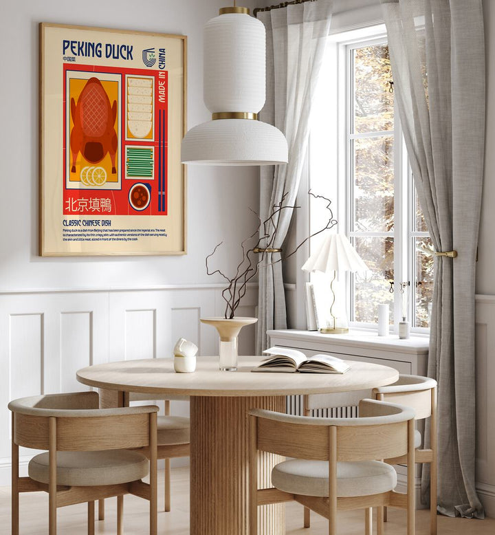 Elevate your space with PECKING DUCK, BAR & CAFE ART, adding charm to any bar or café ambiance.