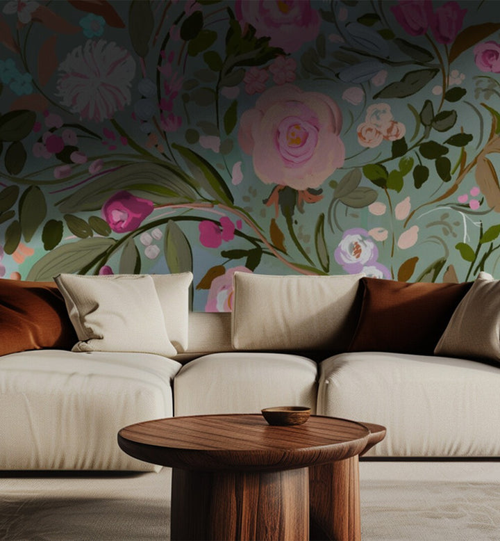 FLORAL WALL PAPER DEMO