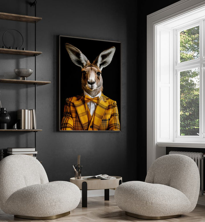 WILD SUITS - KANGAROO , ANIMAL PAINTINGS