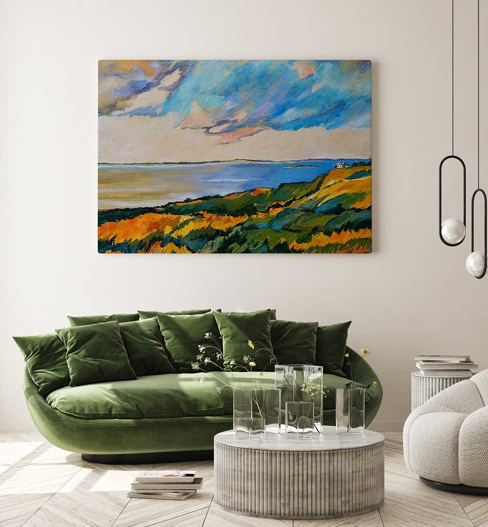 CAPE COD VISTA , LANDSCAPE PAINTINGS